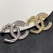 Chanel Brooch Silver/Gold - 3