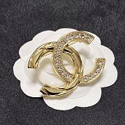 Chanel Brooch Silver/Gold - 2