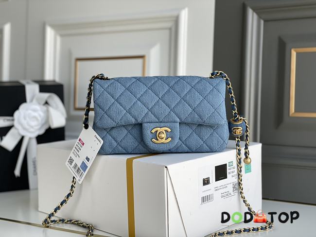 Chanel Denim Bag Size 20 cm - 1