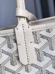 Goyard Saint Louis GM White Size 47 x 27 x 14 cm - 2