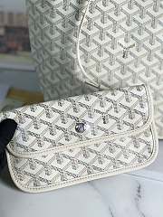 Goyard Saint Louis GM White Size 47 x 27 x 14 cm - 6