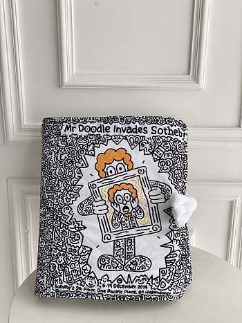 Mr.Doodle Graffiti Book-Shaped Pillow