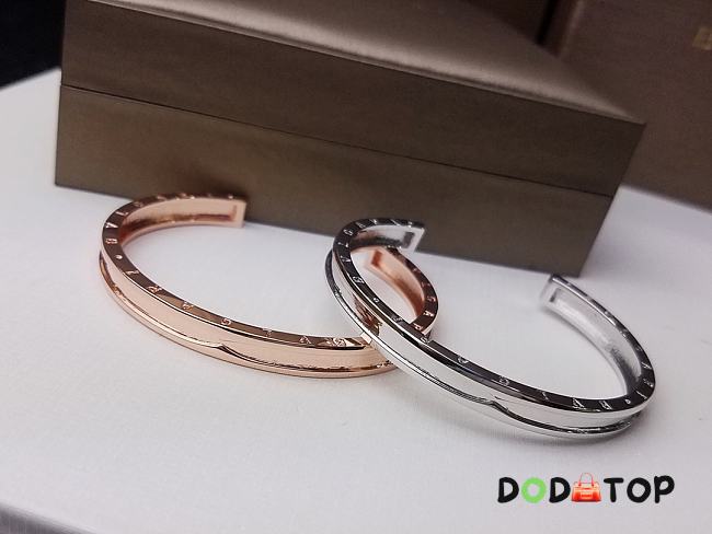 Bulgari C-Shaped Open Bracelet - 1