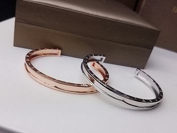 Bulgari C-Shaped Open Bracelet