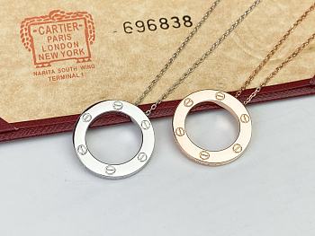 Cartier Classic Love Ring Necklace