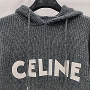 Celine Sweater In Ribbed Wool  - 3