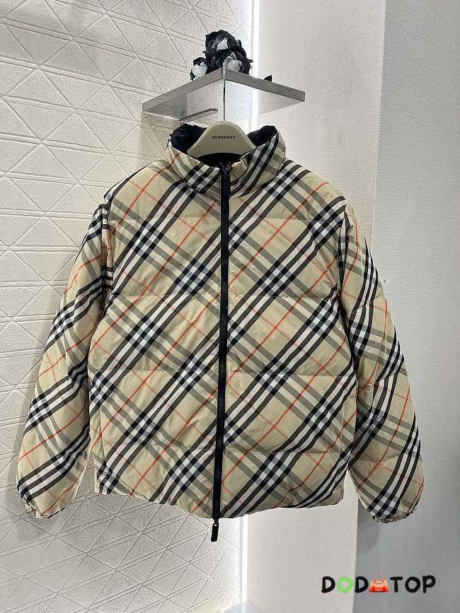 Burberry Hidden Hooded Reversible Down Jacket - 1