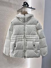 Moncler Hooded Drawstring Waist Down Jacket - 1