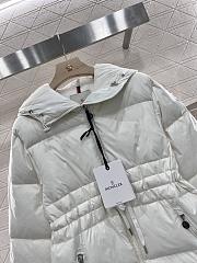 Moncler Hooded Drawstring Waist Down Jacket - 6