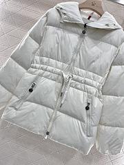 Moncler Hooded Drawstring Waist Down Jacket - 4