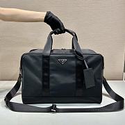 Prada Travel Bag Long Shoulder Strap Black Size 44 x 28 x 23 cm - 1