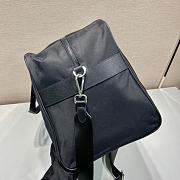 Prada Travel Bag Long Shoulder Strap Black Size 44 x 28 x 23 cm - 5