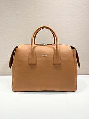 Prada Bag Travel Duffle Luggage Brown Size 51 x 33 x 19 cm - 1