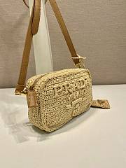 Prada Raffia Shoulder Bag Size 19 x 12 x 6 cm - 5