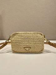 Prada Raffia Shoulder Bag Size 19 x 12 x 6 cm - 3