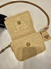 Prada Natural Crochet Prada Brique Bag Size 16.5 x 12 x 5 cm - 5