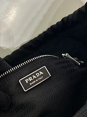 Prada Drawstring Underarm Bag Black Size 23 x 18 x ​8 cm - 3