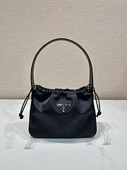 Prada Drawstring Underarm Bag Black Size 23 x 18 x ​8 cm - 1