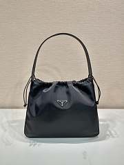 Prada Drawstring Underarm Bag Black Size 37 x 31 x 8 cm - 1