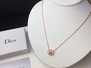 Dior Full Diamond Compass Necklace  - 5