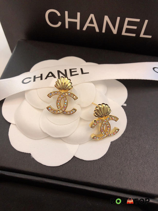 Chanel Full Diamond Earrings  - 1