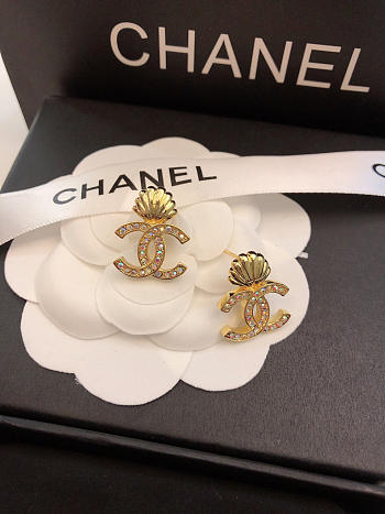 Chanel Full Diamond Earrings 