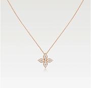 Louis Vuitton Star Blossom Diamond Necklace  - 5