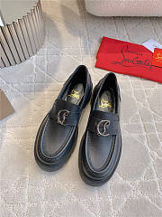 Christian Louboutin Platform Loafers Black - 1