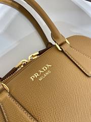 Prada Medium Saffiano Leather Bag Brown Size 21.5 x 32 x 10.5 cm - 2