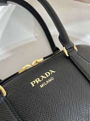 Prada Medium Saffiano Leather Bag Black Size 21.5 x 32 x 10.5 cm - 2