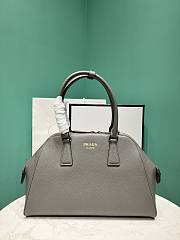 Prada Medium Saffiano Leather Bag Grey Size 21.5 x 32 x 10.5 cm - 1