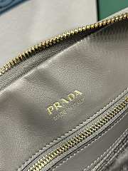 Prada Medium Saffiano Leather Bag Grey Size 21.5 x 32 x 10.5 cm - 3