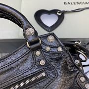 Balenciaga Neo Cagole Motorcycle Bag Black Size 26 x 13 x 18 cm - 4