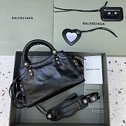 Balenciaga Neo Cagole Motorcycle Bag Black Size 26 x 13 x 18 cm - 3