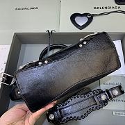 Balenciaga Neo Cagole Motorcycle Bag Black Size 26 x 13 x 18 cm - 2