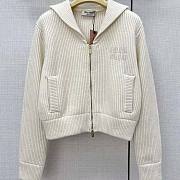 Miu Miu Women Wool and Cashmere Knit Cardigan - 1