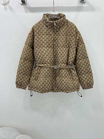 Gucci Down Jacket Brown 