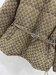 Gucci Down Jacket Brown  - 3