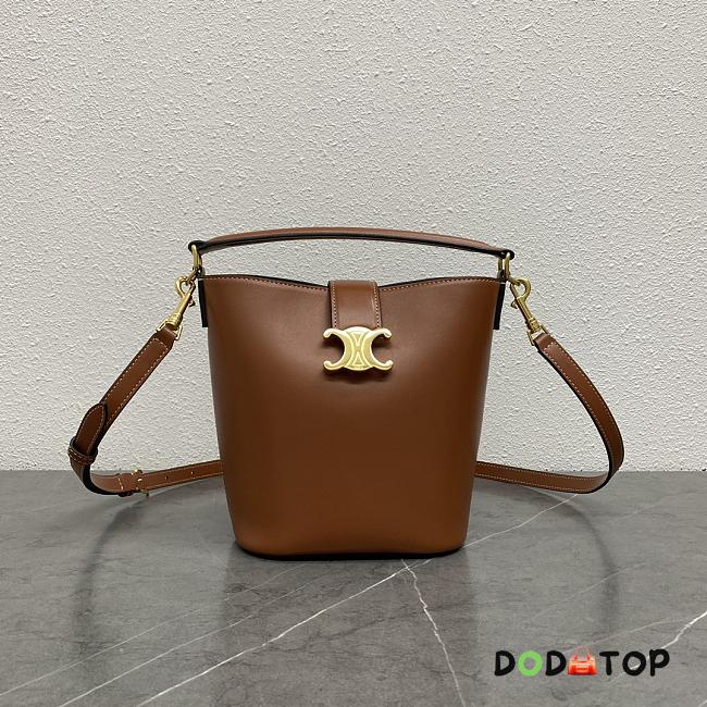 Celine Small Bucket Bag Brown Size 19 x 16 x 12 cm - 1