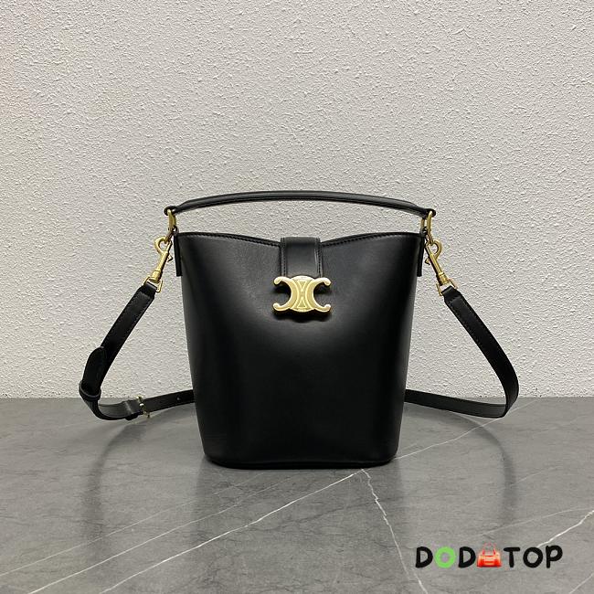 Celine Small Bucket Bag Black Size 19 x 16 x 12 cm - 1