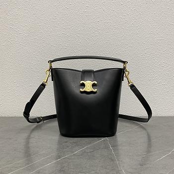 Celine Small Bucket Bag Black Size 19 x 16 x 12 cm