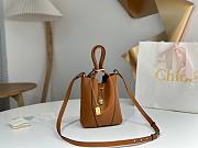 Chloe New Small Spin Bag Brown Size 18 x 19 x 8 cm - 5