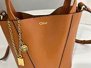 Chloe New Small Spin Bag Brown Size 18 x 19 x 8 cm - 4