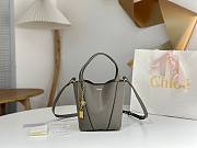 Chloe New Small Spin Bag Grey Size 18 x 19 x 8 cm - 6