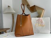 Chloe New Large Spin Bag Grey/Brown/Black Size 35 x 39 x 16 cm - 4