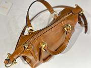 Chloe Paraty 24 Brown Bag Size 27 x 16 x 15 cm - 5