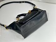 Chloe Paraty 24 Black Bag Size 27 x 16 x 15 cm - 6