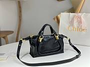 Chloe Paraty 24 Black Bag Size 27 x 16 x 15 cm - 5