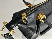 Chloe Paraty 24 Black Bag Size 27 x 16 x 15 cm - 4