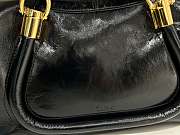 Chloe Paraty 24 Black Bag Size 27 x 16 x 15 cm - 3